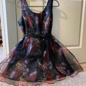 Beautiful floral fit & flare